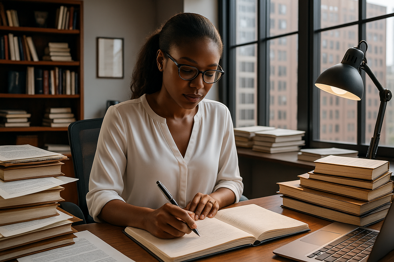 Research and data analysis illustration for academic and business research services