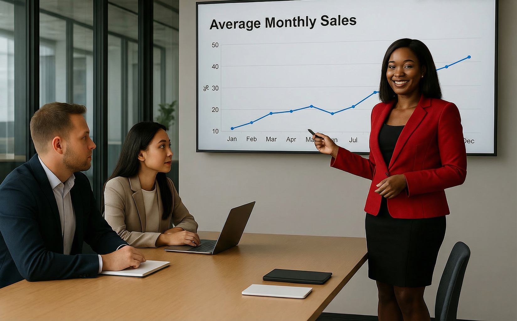 Team collaborating on data analytics and research projects