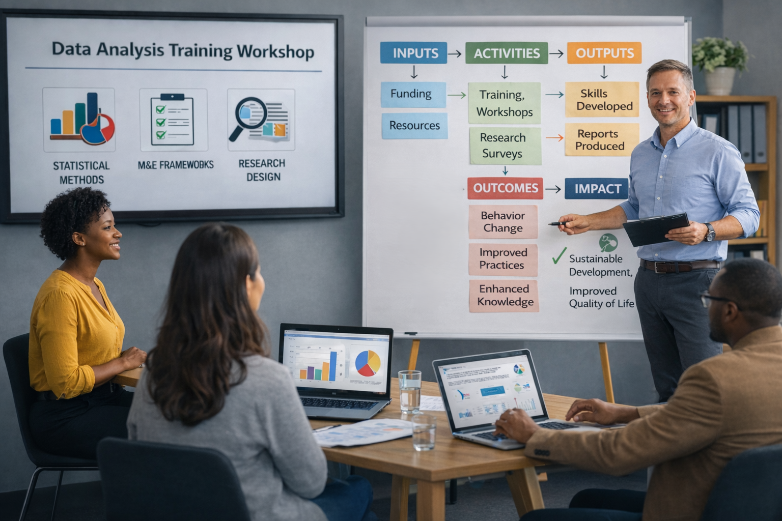 Capacity building illustration